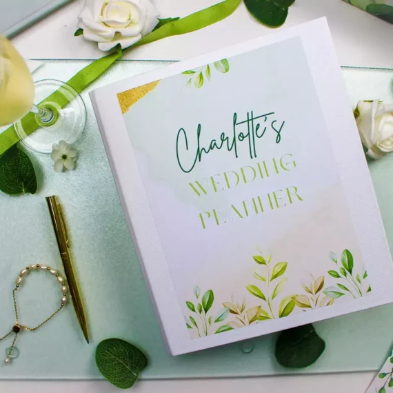 Personalised Wedding Planner - Par Avion Paper 28