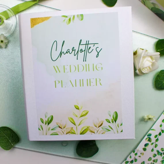 Personalised Wedding Planner - Par Avion Paper 29