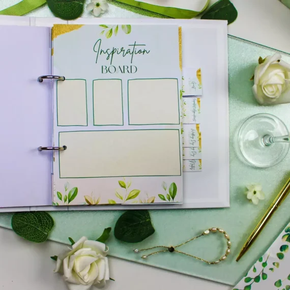 Personalised Wedding Planner - Par Avion Paper 33