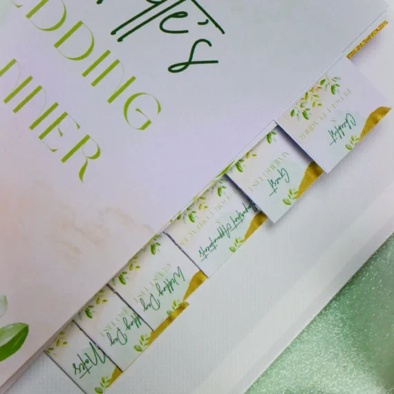 Personalised Wedding Planner - Par Avion Paper 43