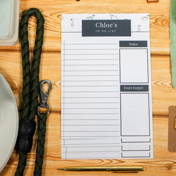 Personalised Dalmatian To Do List - Par Avion Paper 13