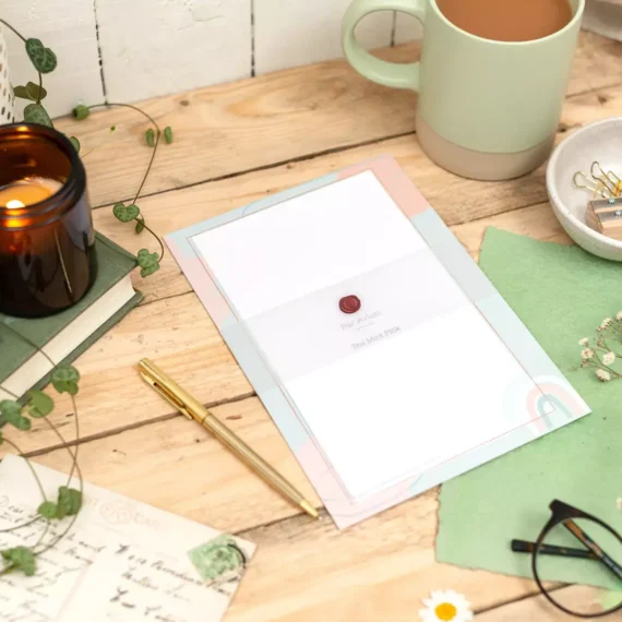 The Mint Pink - Par Avion Paper 7