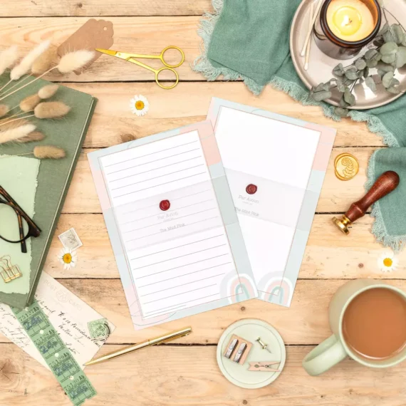 The Mint Pink - Par Avion Paper 8