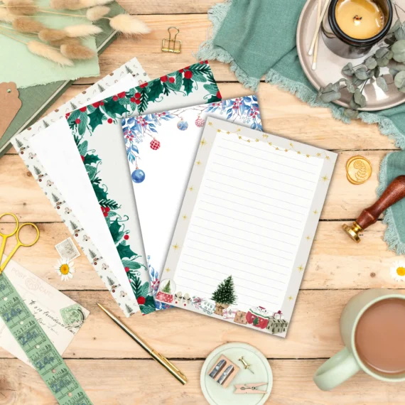 CHRISTMAS MYSTERY PAPERS - Par Avion Paper 9