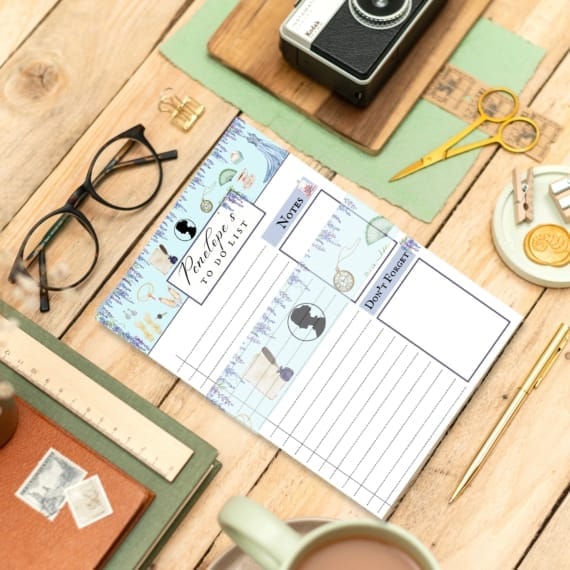 Personalised The Featherington To Do List - Par Avion Paper